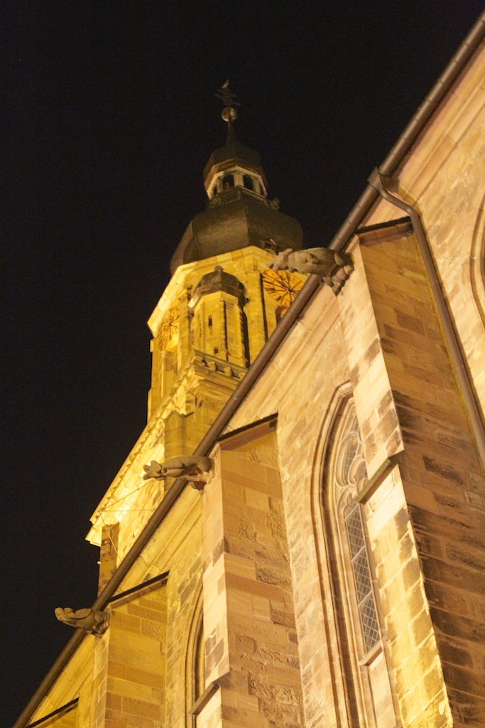 Heidelberg an der Heilig Geist Kirche