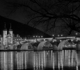 Heidelberg in Schwarz/Weiss